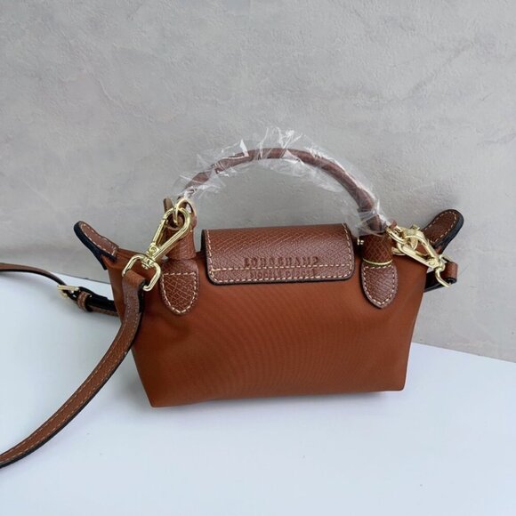Longchamp Brown Mini Crossbody Bag - Picture 2 of 9